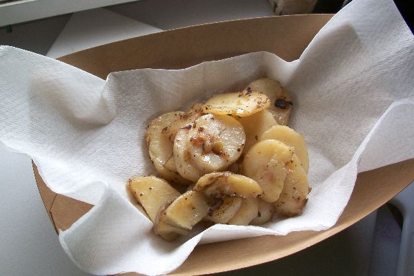 Bratkartoffel - Griddle Potatoes at the Bavarian Bistro