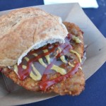 Schnitzel sandwich