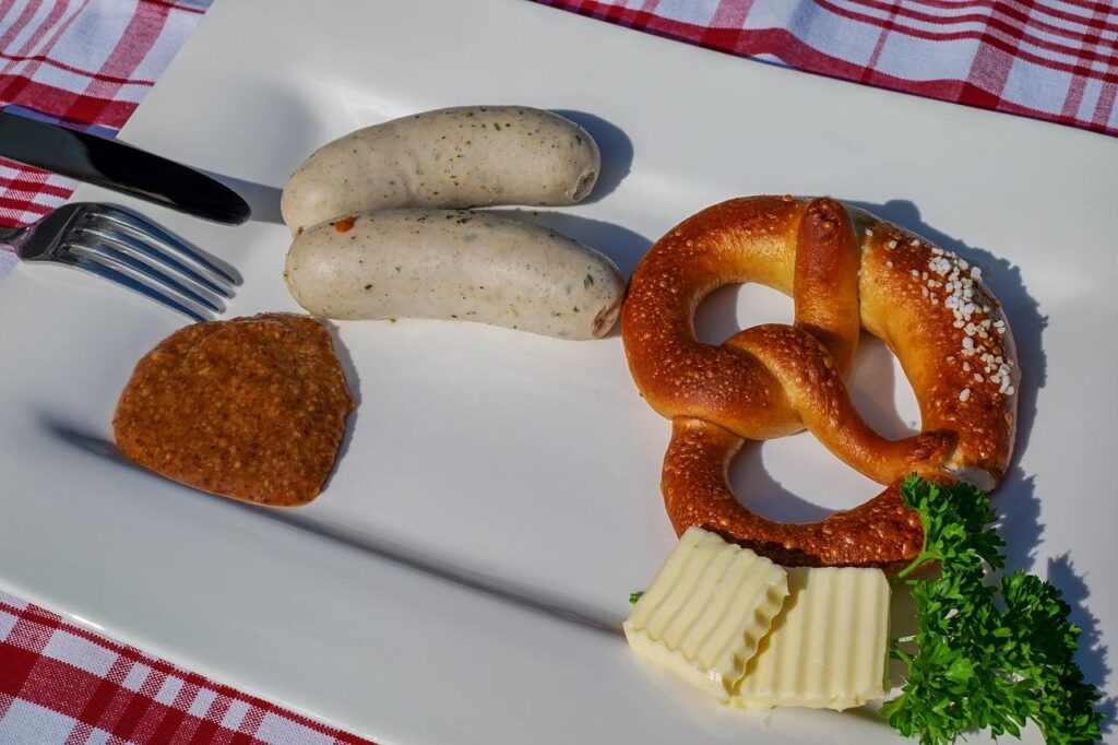 weisswurst pretzel