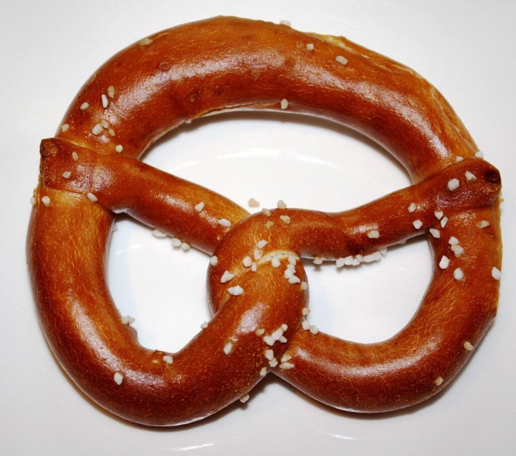 bavarian pretzel making