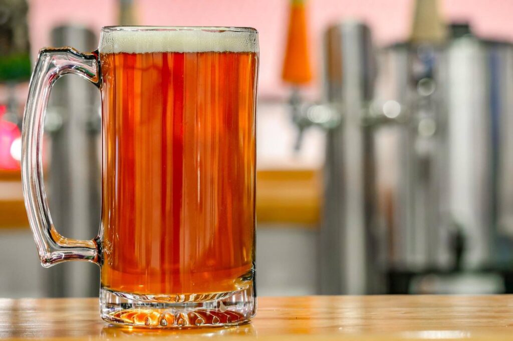 beer mugs toast