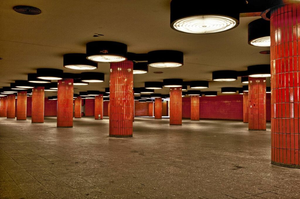 munich u-bahn station