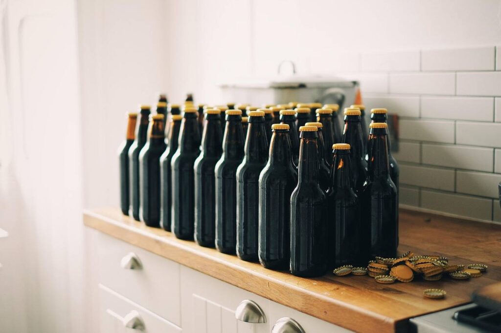beer bottles