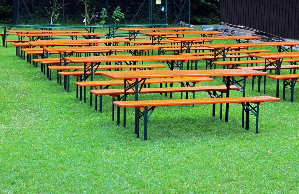 beer tent table