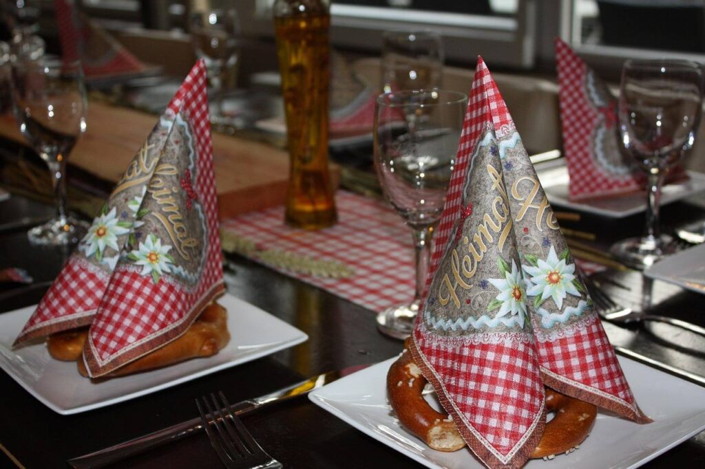 oktoberfest table